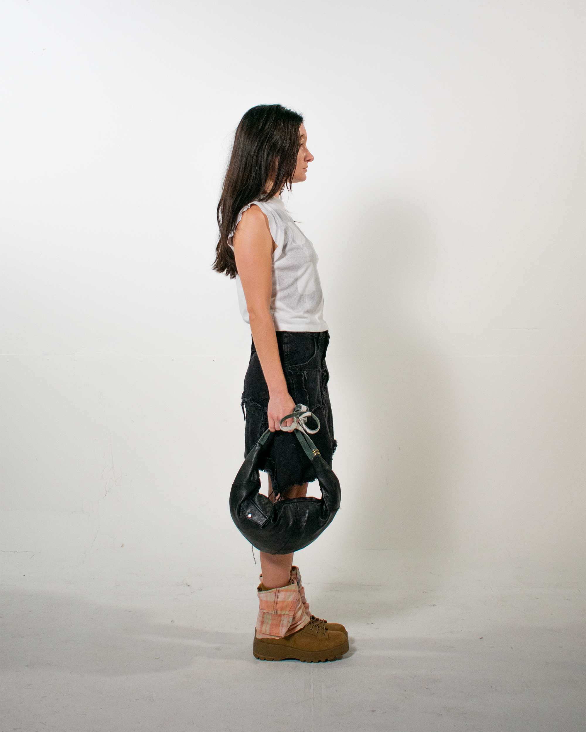 Black Patch Skirt
