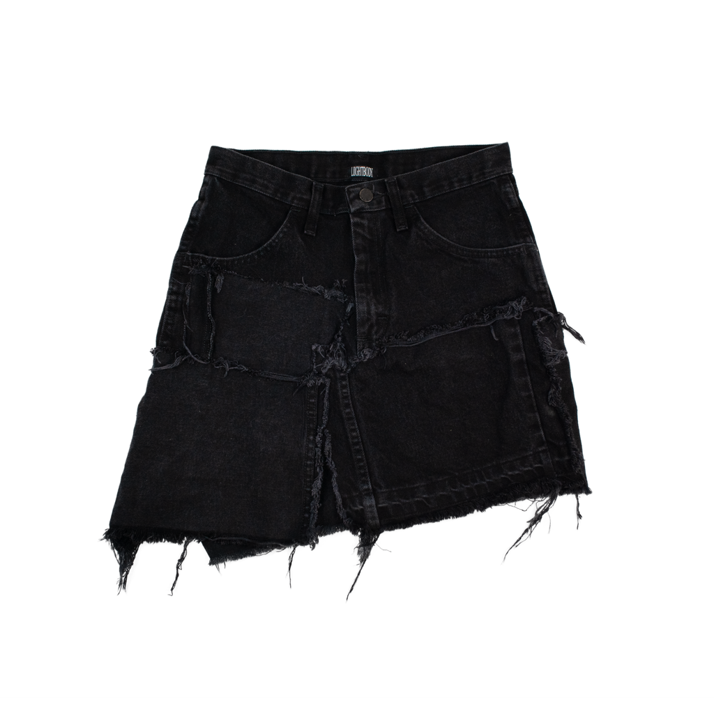 Black Patch Skirt