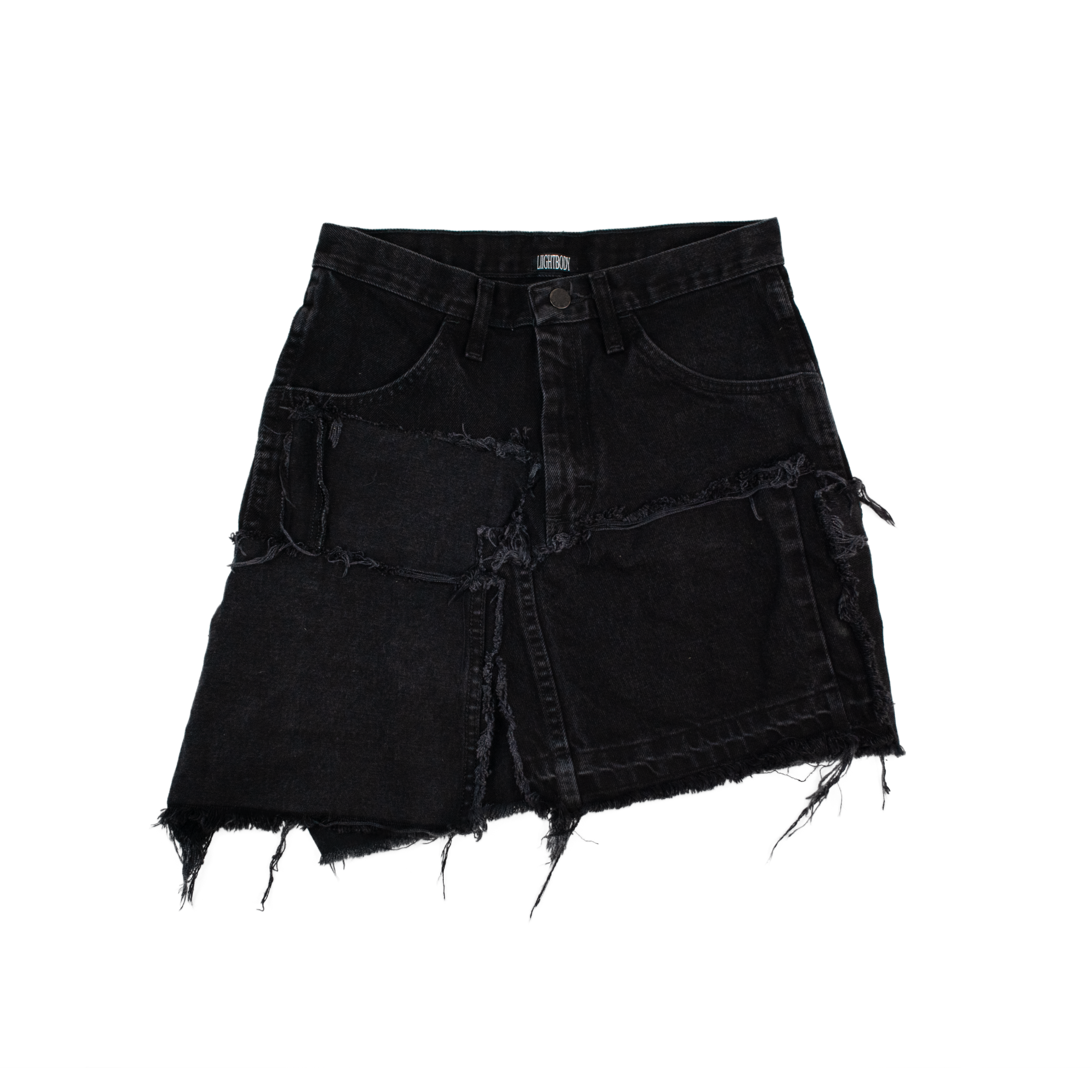 Black Patch Skirt