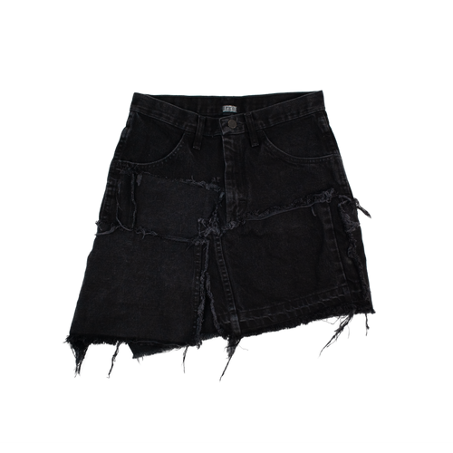 Black Patch Skirt