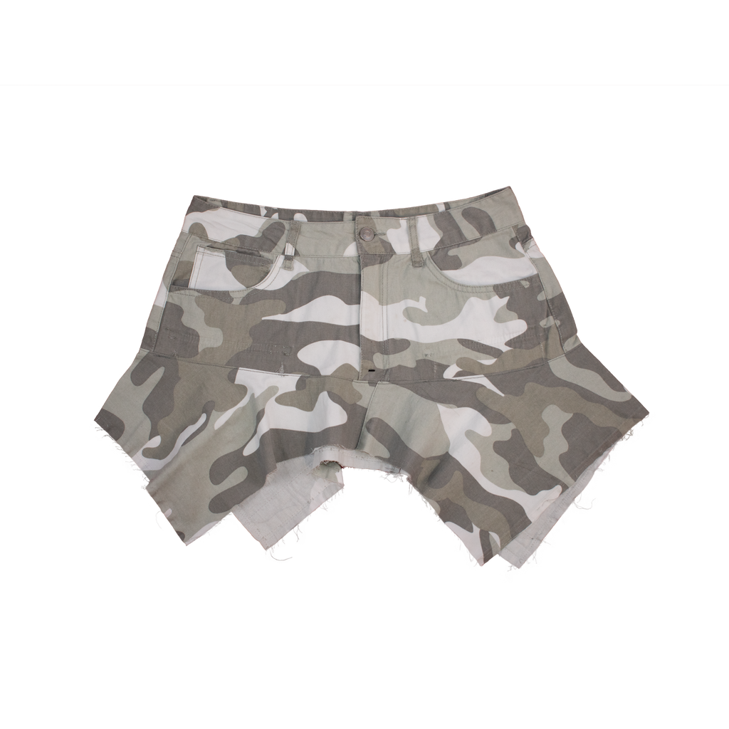 Camo Scrap Skirt