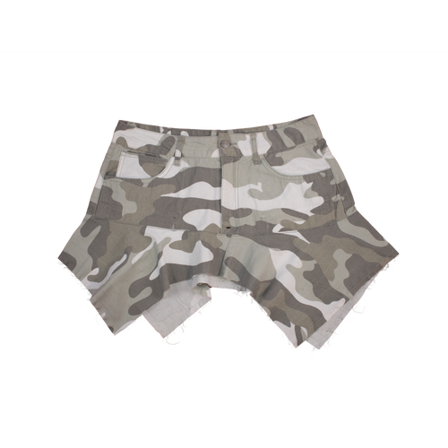 Camo Scrap Skirt